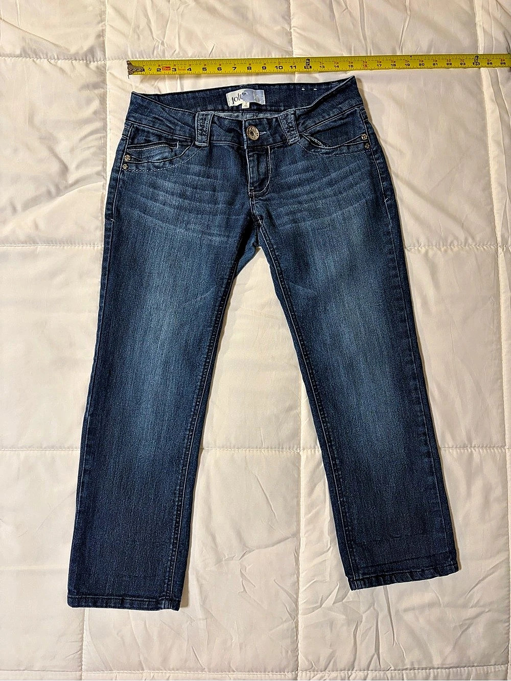 Jolt Boot Cut Jeans in Blue Size 7 Like New